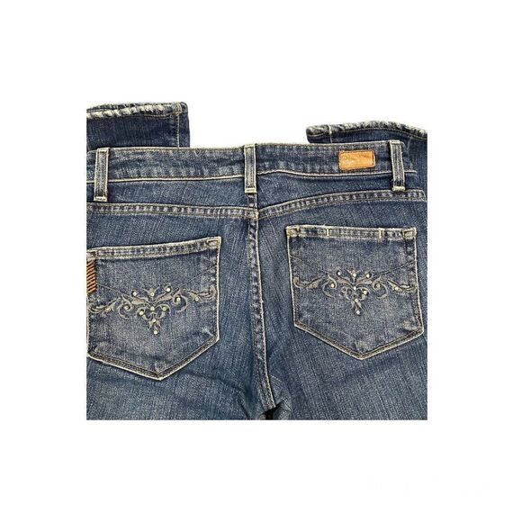 Paige Medium Wash Jean - Picture 3 of 5